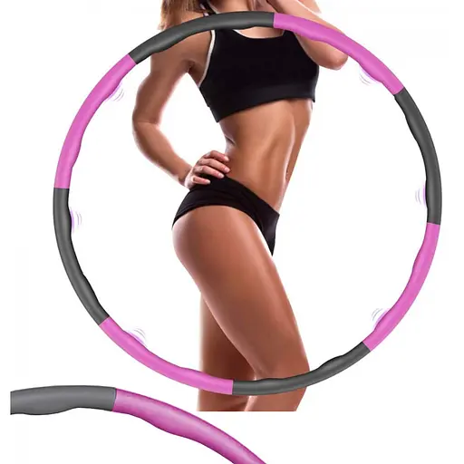 Обруч массажный 4FIZJO (хулахуп) складной 95 см 1 кг 4FJ0241 (P-5907739313027) - фото 2