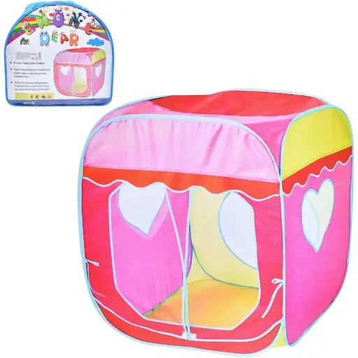 Игровая палатка Intex MR 1120 в форме куба для дома и улицы (68x68x86 см)