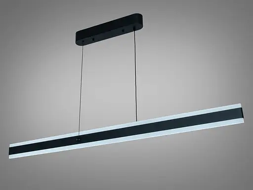 Люстра подвесная LED Diasha черная 58 Вт 10 м² - фото 1