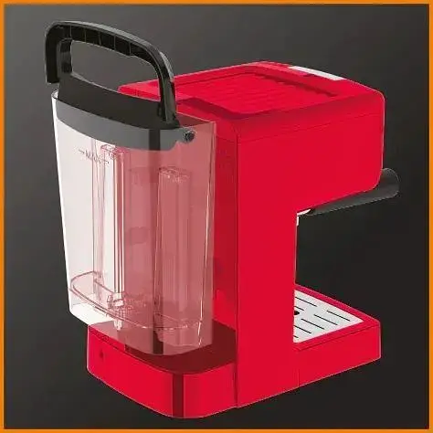 Кофеварка Krups рожковая Krups Opio 1.5 л молотая красная - фото 5