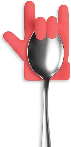 Набір з 2 силіконових підставок для чайної ложки, пакетика чаю, кришки каструлі, Kitchen Master 85298 - фото 4