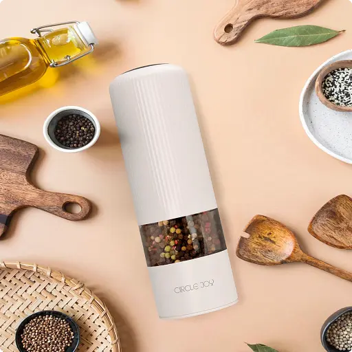 Подрібнювач солі та перцю Circle Joy Electric Grinder White (CJ-EG02) [63131] - фото 2