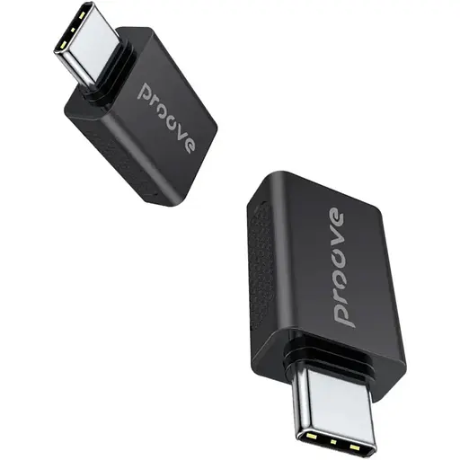 Переходник Proove Extension OTG USB-A to USB-C Black (HBEX00101001) [130304] - фото 3