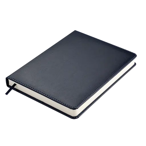 Ежедневник недатированный Buromax Prime A5 искусственная кожа/поролон 336 страниц темно-синий (BM.20380-03) - фото 4