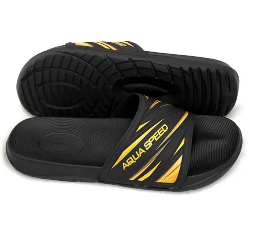 Шльопанці Aqua Speed ​​Idaho 42 Чорний/Жовтий (1000-514-18-42) - фото 3