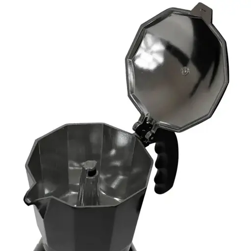 Гейзерная кофеварка на 9 чашек 450 мл из алюминия Edenberg EB-1817 для индукционной плиты - фото 2