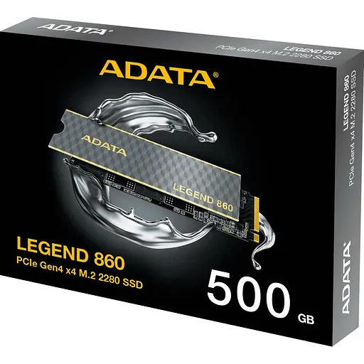 SSD накопитель ADATA Legend 860 500GB (SLEG-860-500GCS) [135477] - фото 7