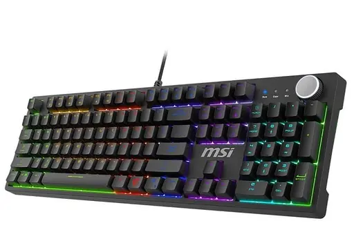 Клавіатура MSI FORGE GK320 UA Red Switches Black (S11-04UA227-HH9) - фото 2