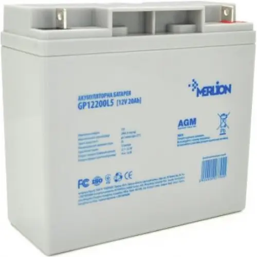 Акумулятор Merlion AGM GP12200L5 12V20Ah
