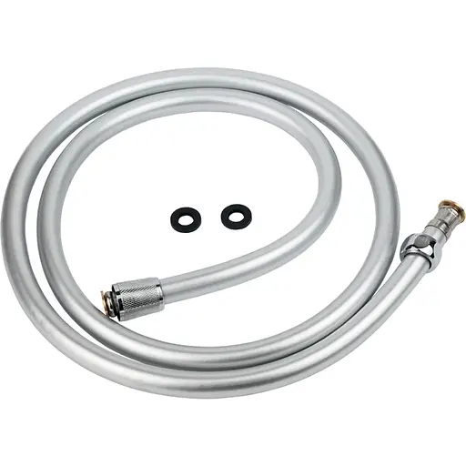 Шланг для душа Tau 1/2" PVC 3-х слойный серебристый 150 см (9891661) - фото 1