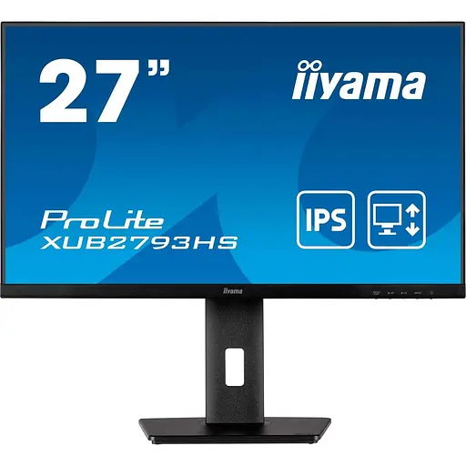 Монитор 27" Iiyama XUB2793HS-B7 FHD IPS 100Hz (XUB2793HS-B7) - фото 1