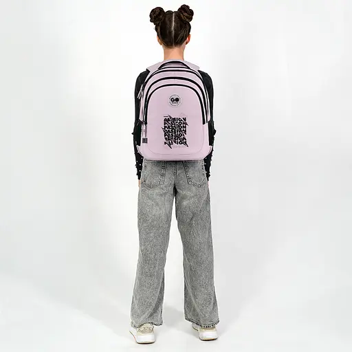 Рюкзак GoPack Teens 162L-2 Черно-розовый (GO26-162L-2) - фото 17