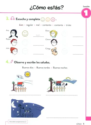 Colega vuelve 1. Pack alumno (Libro + Ejercicios + Láminas) - фото 11