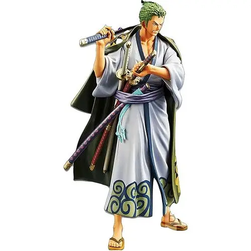 Фігурка Banpresto The Grandline Men Wanokuni vol.2 Roronoa Zoro Зоро One Piece Великий Куш 23 см WST TG RZ OP - фото 1
