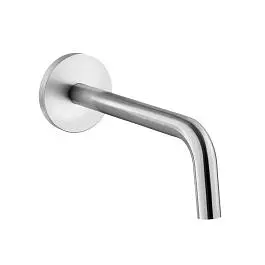 Излив для ванны Paffoni 12 см steel ZBOC140ST, Нержавеющая сталь - фото 1