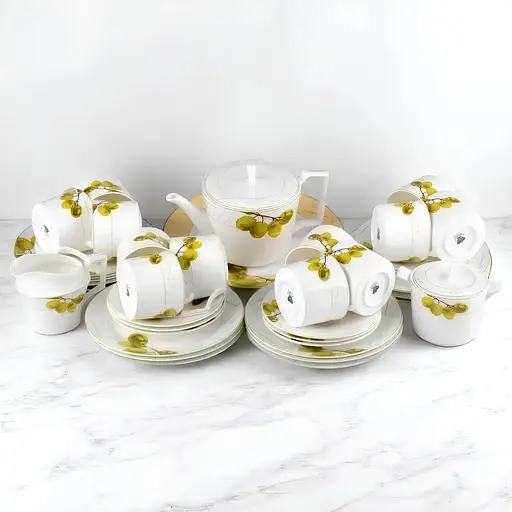 Чайний сервіз на 12 осіб 40 предметів Хелен NP120SETTEA
