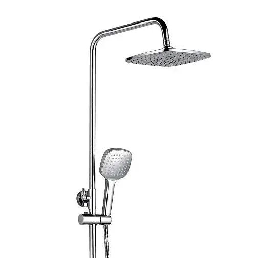 Душова система Troya NOD16-A188 зі змішувачем і тропічним душем Хром 30412 - фото 2