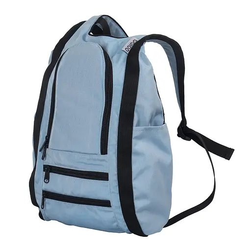 Рюкзак-антивор OOLOO Капля 45х27х14 см, светло-голубой 649/306 - фото 2