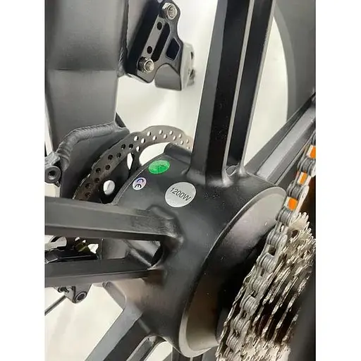 Электровелосипед Robust X8 фетбайк 1200W 48V 24Ah серый - фото 11