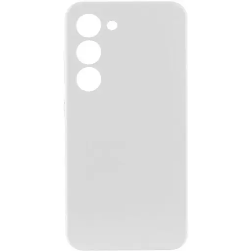 Чехол Lakshmi Silicone Cover Full Camera (AAA) для Samsung Galaxy S22 Белый / White