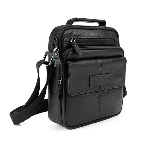 Шкіряний чоловічий месенджер Ruff Ryder RR-9133A