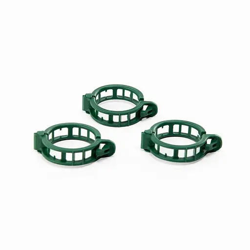 Зажимы для крепления растений Bradas 22 мм, 100 штук (TYK022GR/100) - фото 1