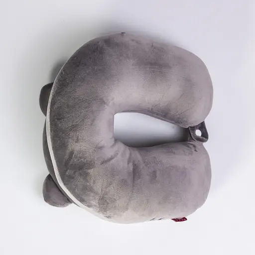 Подушка для шиї Miaow U-подібна подвійна сірий HP-56-27G - фото 2