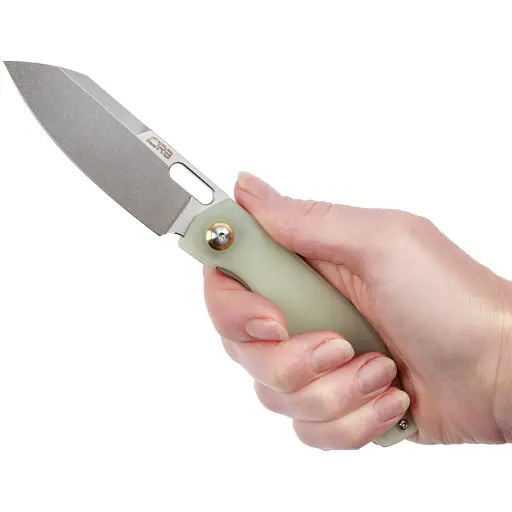 Ніж CJRB Ekko Natural green - фото 5