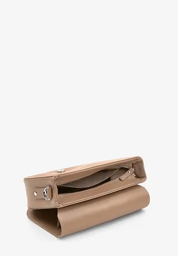 Жіноча шкіряна сумка Ruby L карамель - фото 6