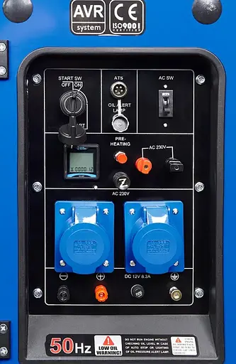 Генератор дизельний EnerSol 7.5/8 кВт SKDS-8EBA - фото 6