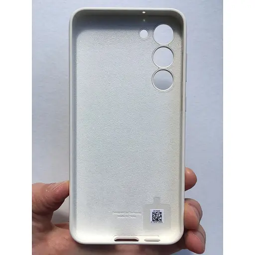 Оригінальний силіконовий чохол Samsung для Galaxy S23 Plus (6.6") Samsung Silicone Case EF-PS916TUEGRU Cotton - фото 9