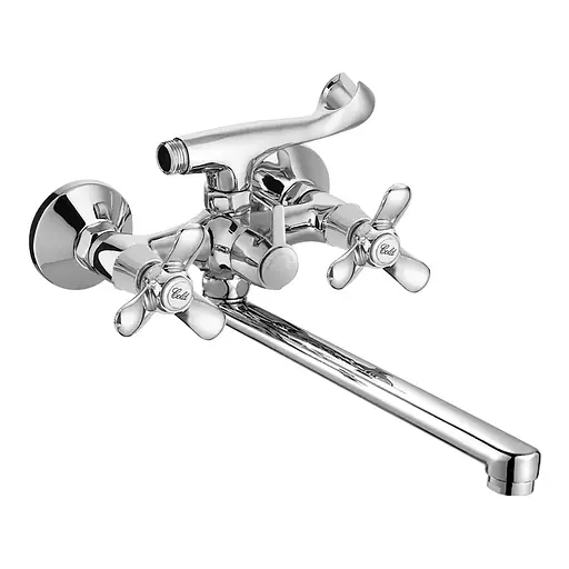 Смеситель для ванны Haiba Vilta 140 HB0382 Хром - фото 1