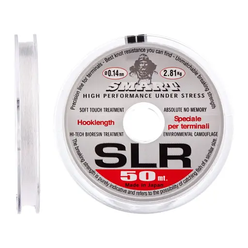 Волосінь Smart SLR 50 м 0.14 мм 2.81 кг