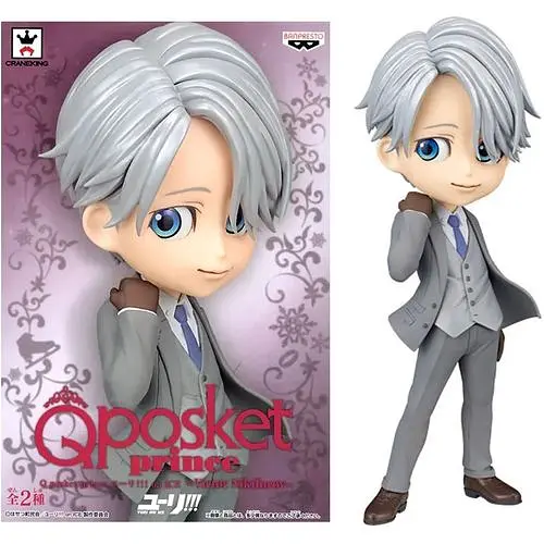 Фігурка Q Posket Юрі на льоду Віктор Никифоров Yuri on Ice Vikutoru Nikiforofu 15 см WST Q Posket YI 04 - фото 1