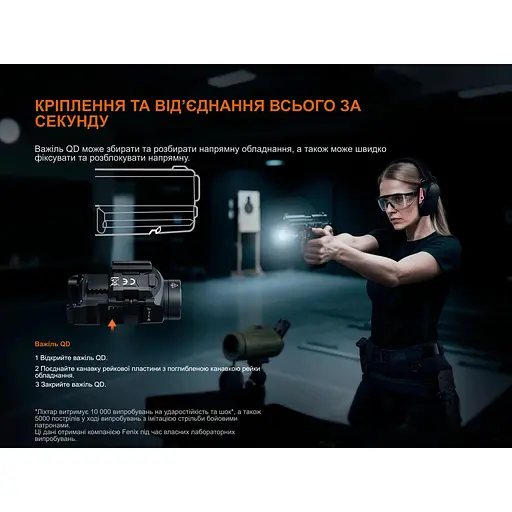 Фонарь к пистолету Fenix ​​GL07 - фото 11