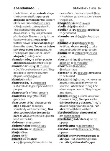 Collins Spanish School Dictionary - фото 3