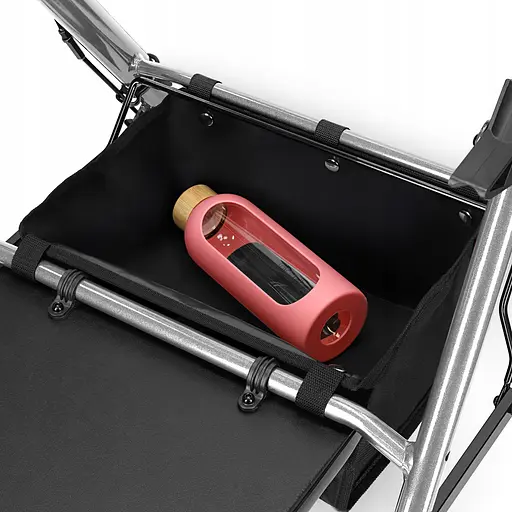 Роллер для ходьбы 4FIZJO складной, с сумкой Black/Silver (P-5905973406918) - фото 11