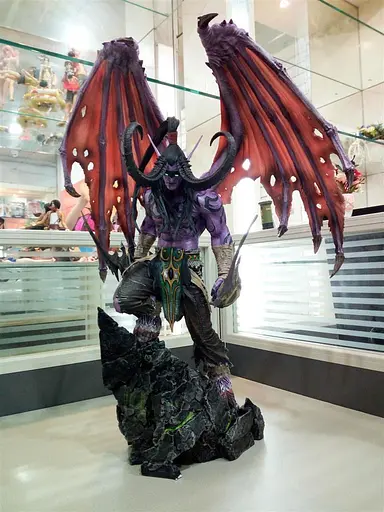 Фигурка Leco WOW World of Warcraft Охотник на демонов Иллидан Carnival Limited Edition 55 см WOW IS 100 - фото 3