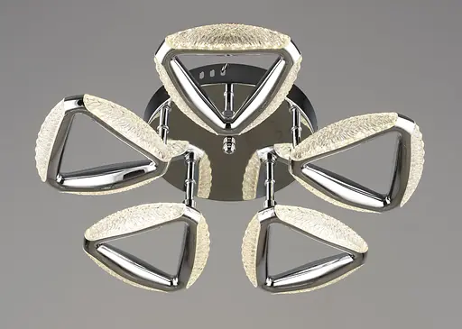 Люстра светодиодная акриловая Sirius B YH1302/5 CH 30W