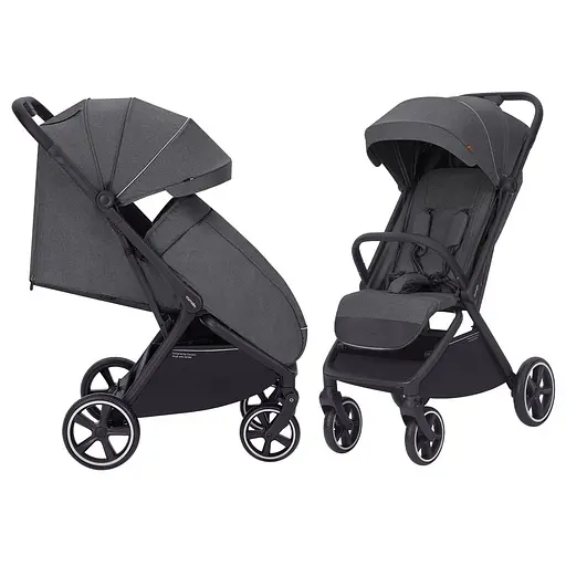 Прогулочная коляска-книга Carrello Corsa CRL-5518 Solid Grey - фото 2