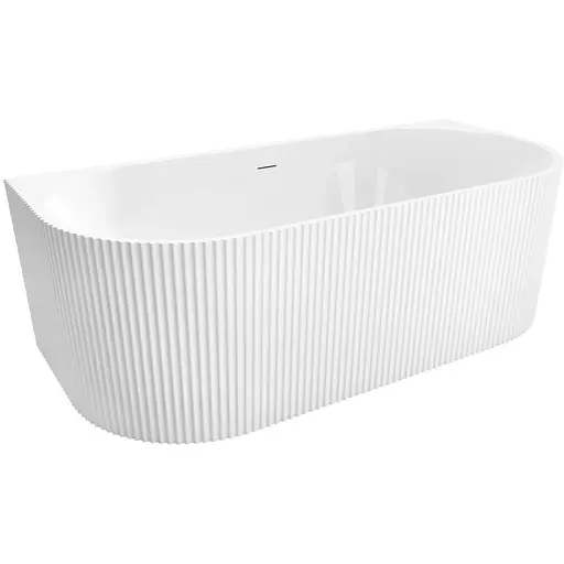 Ванна акриловая пристенная Rea Veneta 170x80 whte REA-W0254 Белый - фото 1