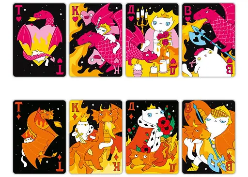 Карты игральные Оrner Maliunok Кошки и Драконы (orner-2870) - фото 4