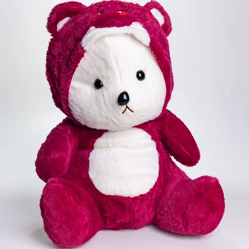 Мягкая игрушка Мишка Тедди в костюме Лотсо с пледом 100х180 см ТМ COLORFUL HOME 520-2R - фото 3