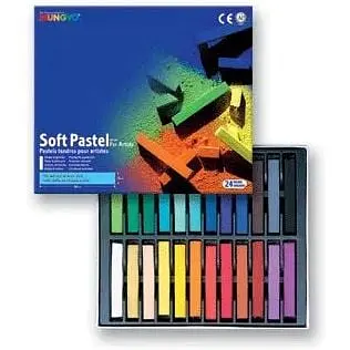 Пастель суха Mungyo MP-24 24 кольори - фото 1