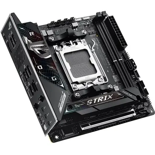 Материнська плата Asus Rog Strix B850-I Gaming WIFI sAM5 B850 2xDDR5 M.2 HDMI USB Type-C WiFi BT mITX - фото 6
