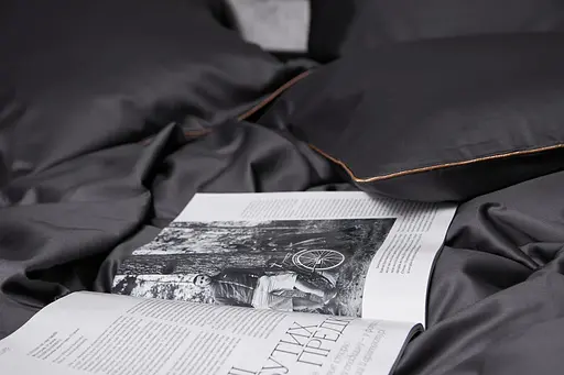 Пододеяльник Moon&Star Satin Premium Gold Corner Полуторный Евро 160x220 см - фото 5