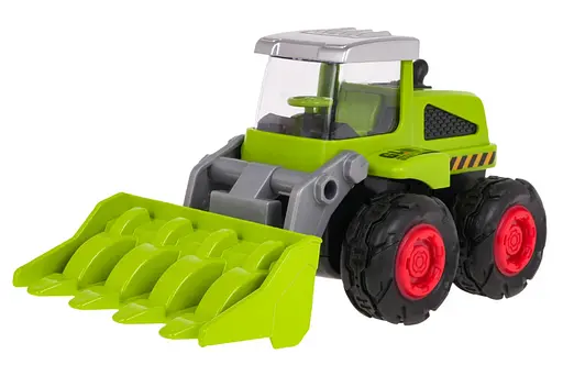 Бульдозер-навантажувач дитячий Ramiz 1:55 з рухомим ковшем - фото 3