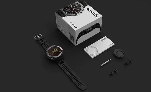 Розумний годинник Amazfit T-Rex 3 Onyx Black (чорний) A2322 - фото 9