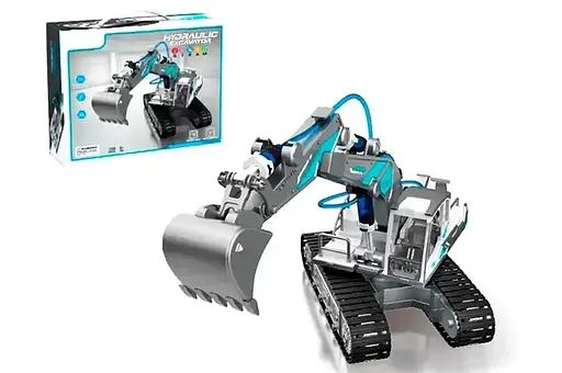 Гидравлический детский экскаватор для самостоятельного сборки