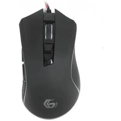 Миша Gembird MUSG-301 чорний Optical USB 3200 dpi - фото 1